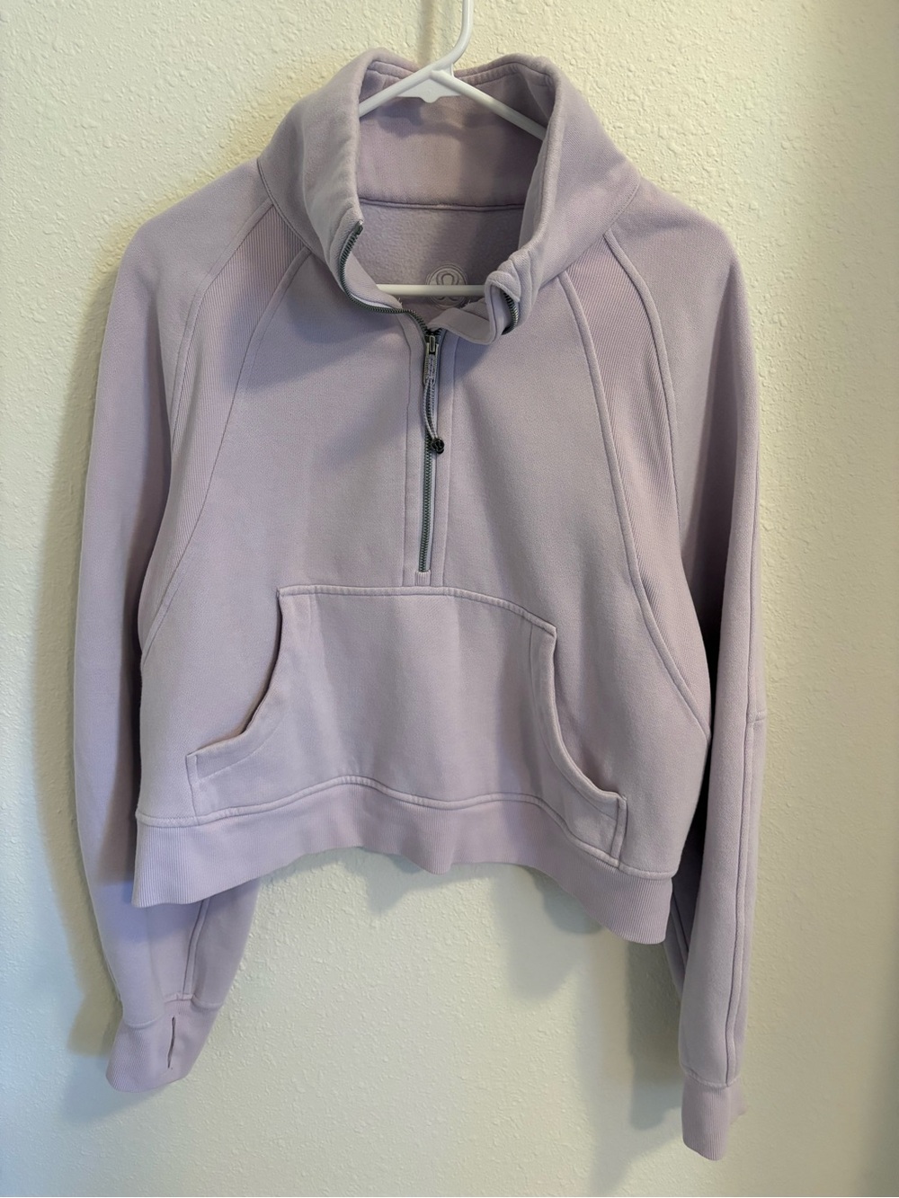 Lululemon Scuba Oversized Funnel-Neck Half Zip - size M/L